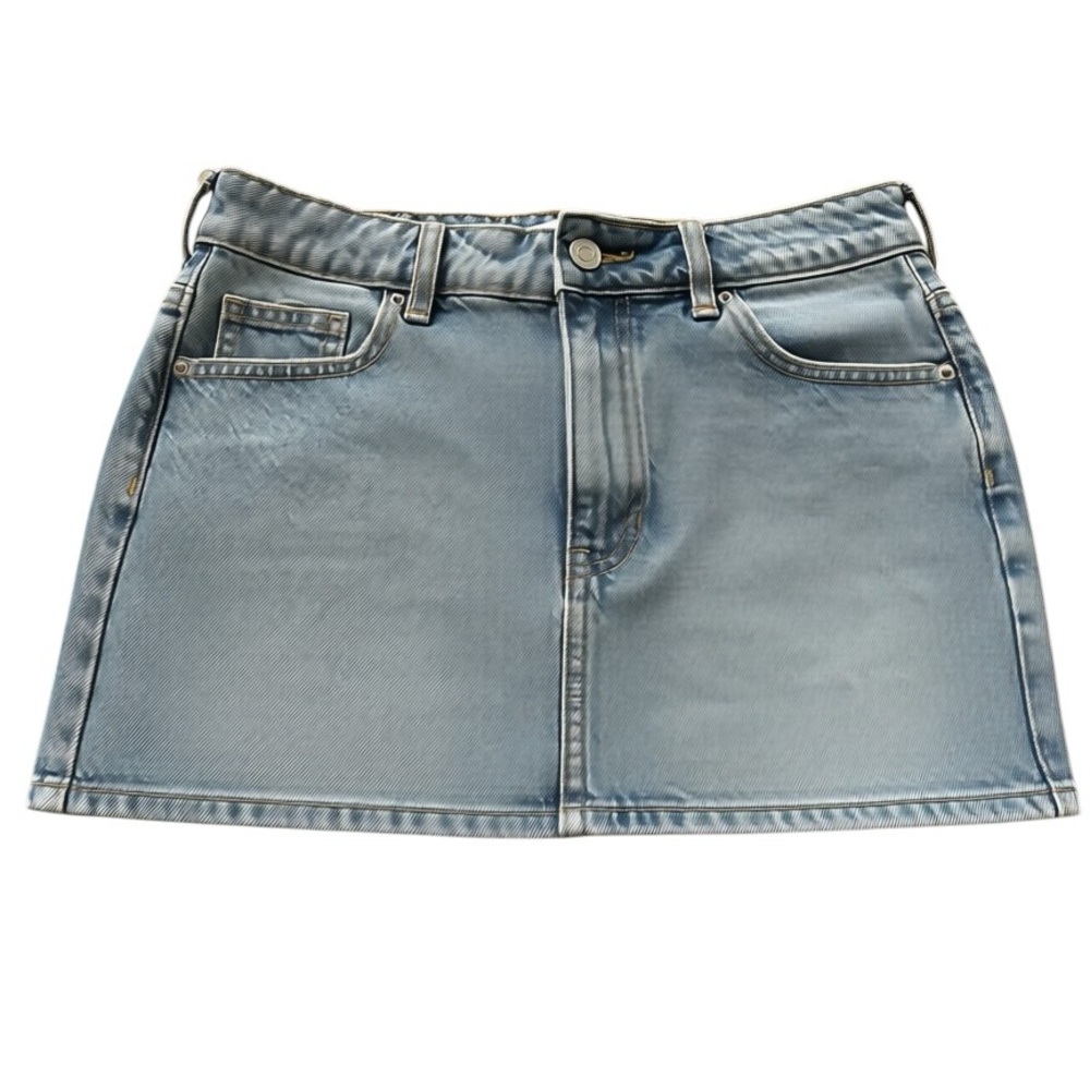 Pacific Sunwear Light Blue Denim Mini Skirt